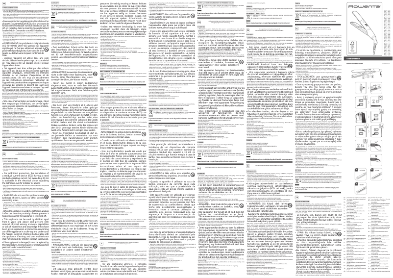 Page 1 de la notice Manuel utilisateur Rowenta Express Shine SF4630