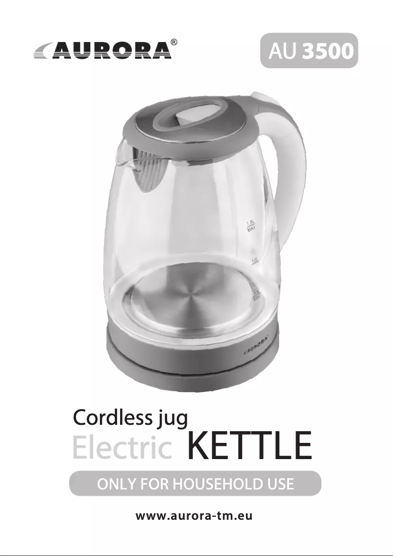 Page 1 de la notice Manuel utilisateur Aurora AU3500