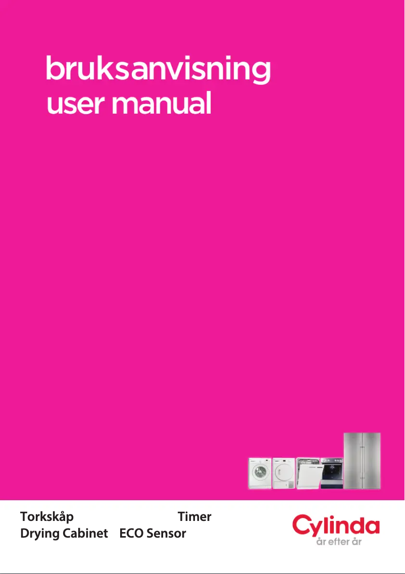 Page n°1 - Manuel utilisateur Cylinda TS Pro 2190 ECO V