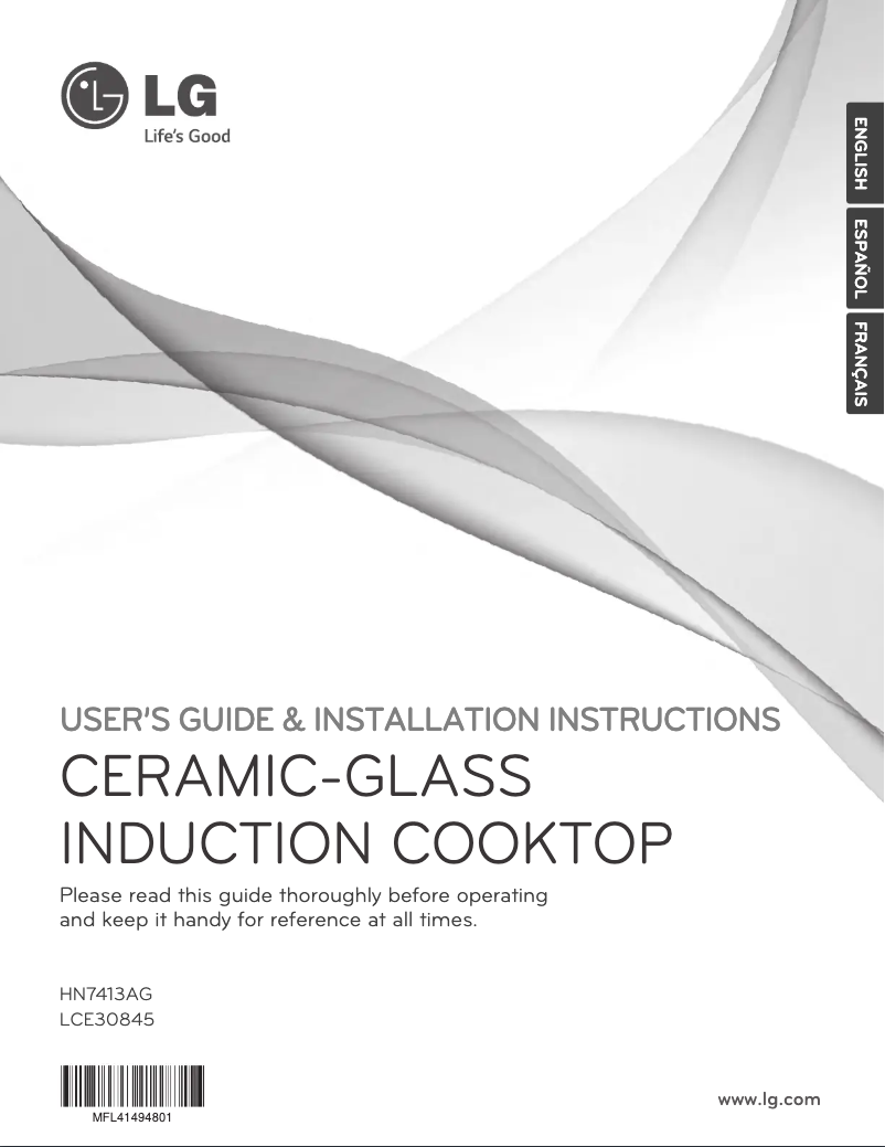 Image de la première page du manuel de l'appareil LCE30845