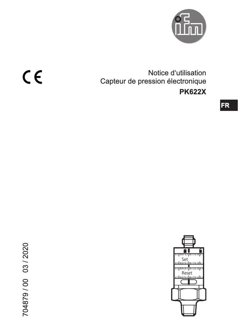 Image de la première page du manuel de l'appareil PK6224