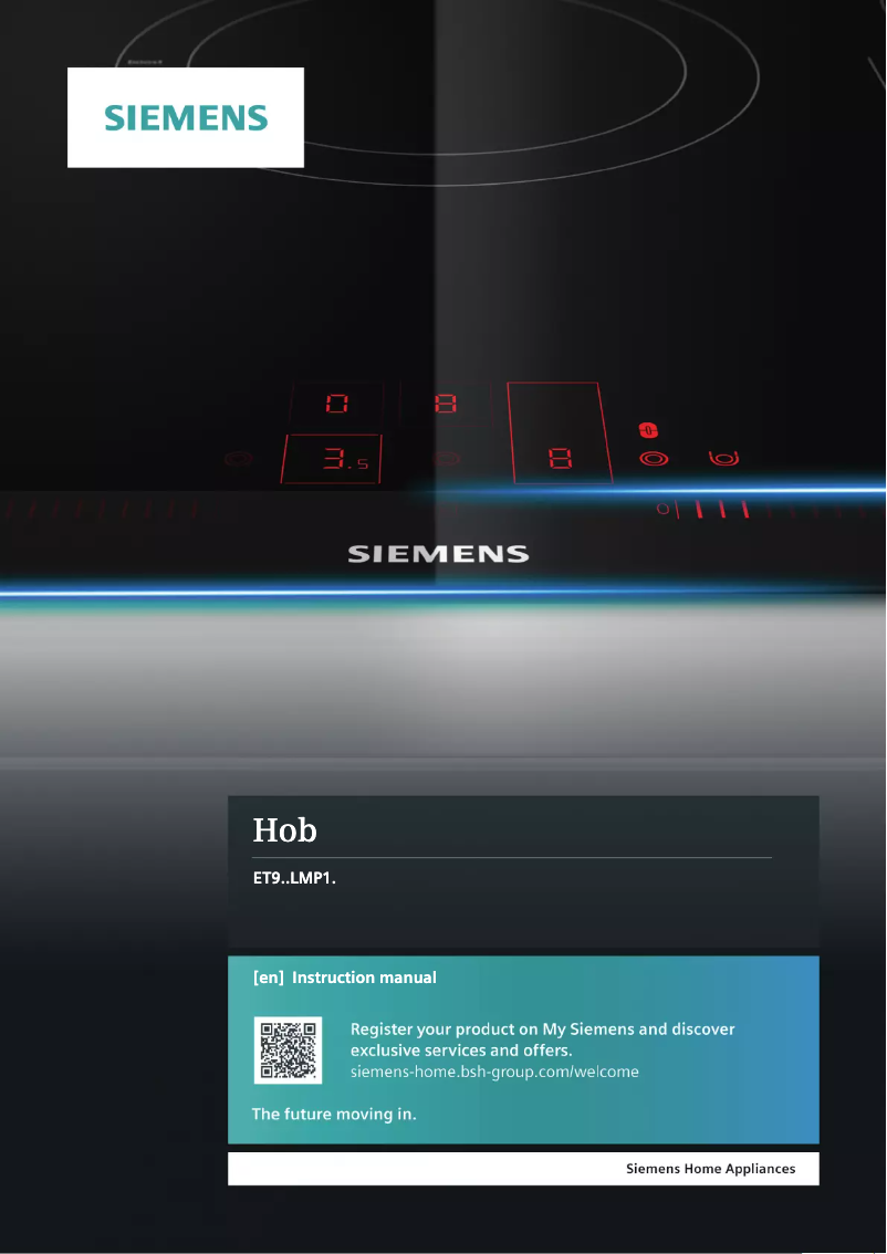 Image de la première page du manuel de l'appareil iQ500 ET975LMP1D
