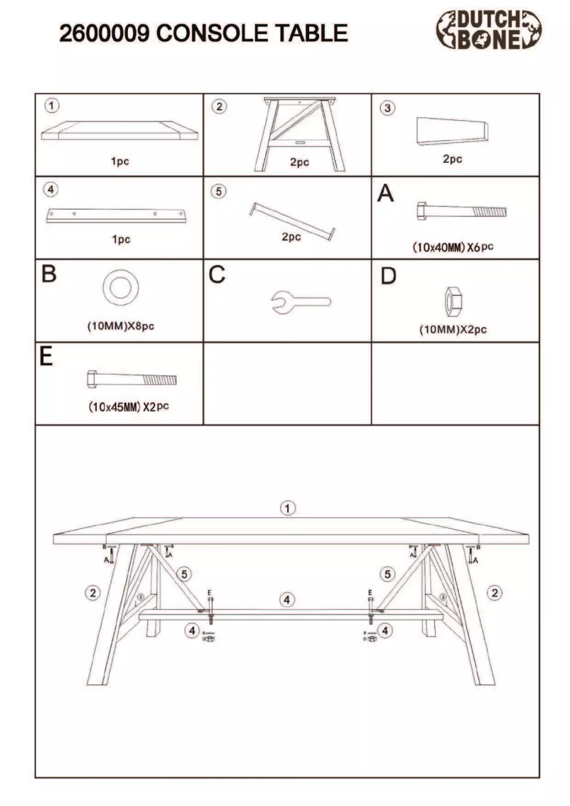 Image de la première page du manuel de l'appareil Dustin