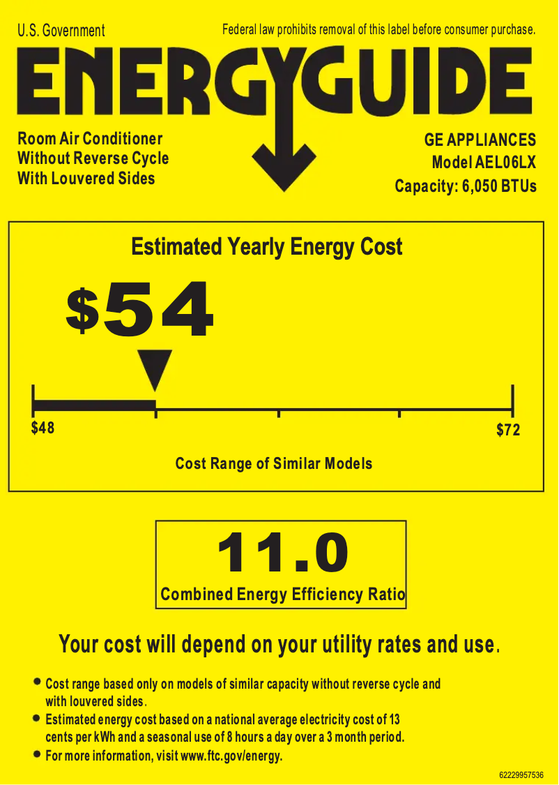 Image de la première page du manuel de l'appareil AEL06LX