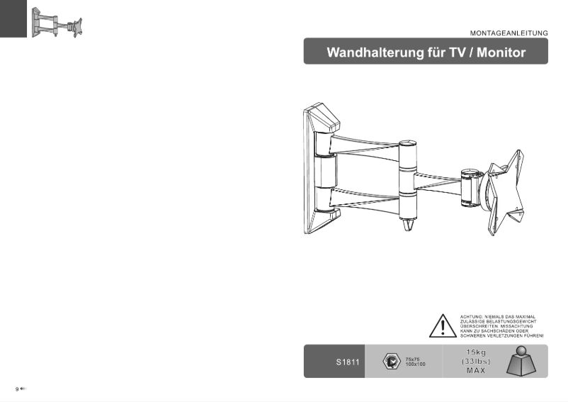 Page n°1 - Manuel utilisateur Ricoo S1811