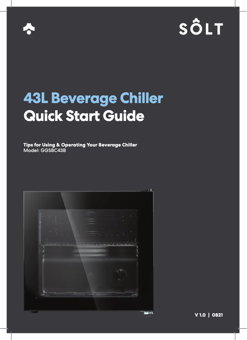 Page 1 de la notice Guide de démarrage rapide Sôlt GGSBC43B