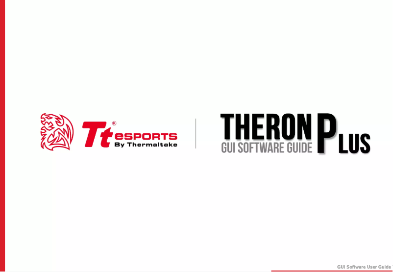 First page image of the manual for THERON Plus