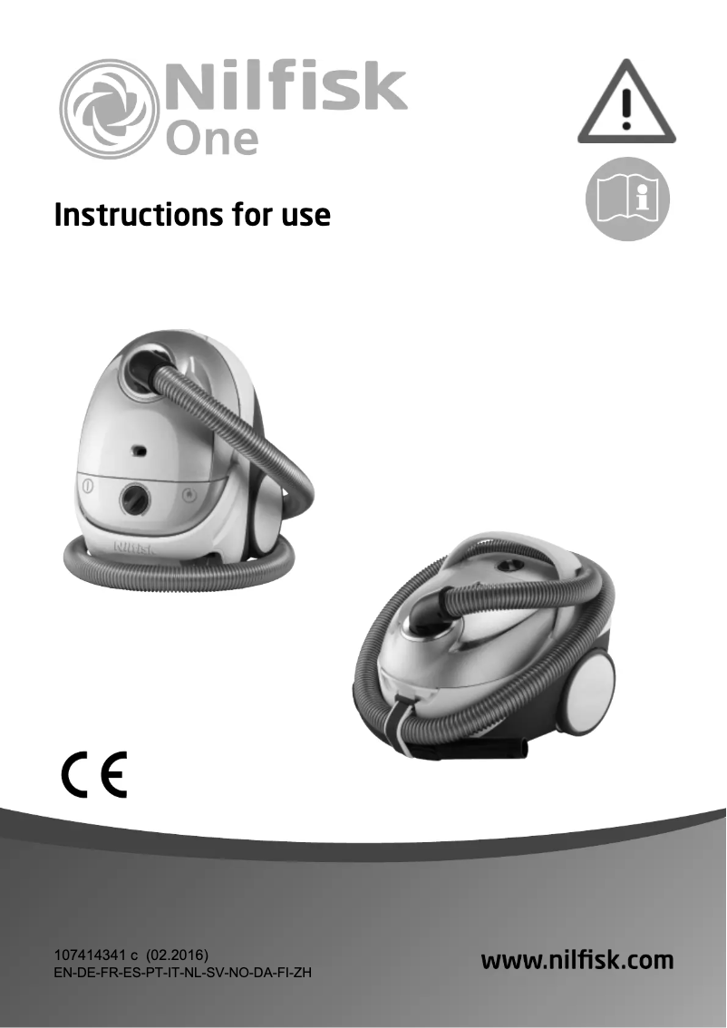 Página 1 del manual Manual de usuario Nilfisk One