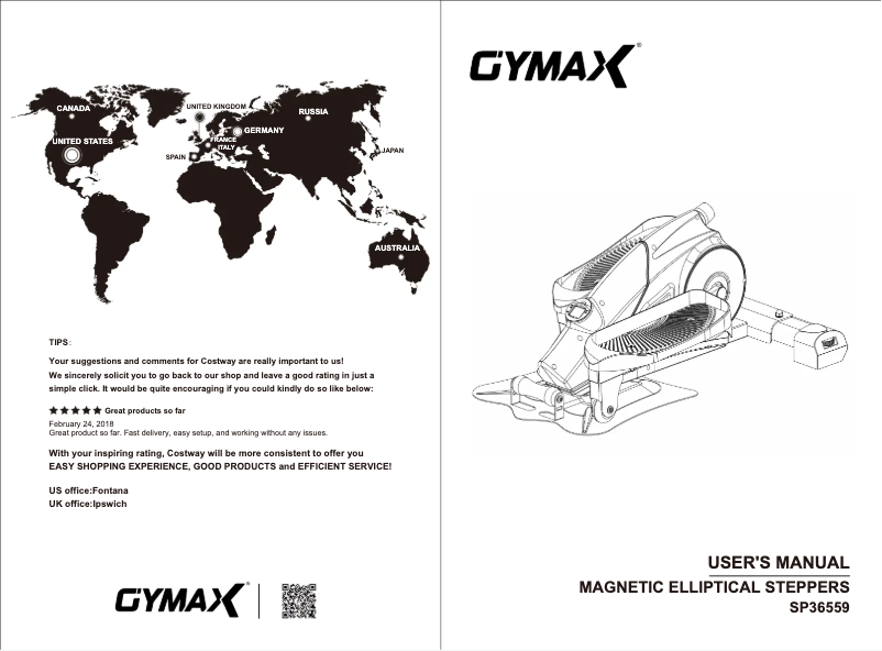Image de la première page du manuel de l'appareil SP36559
