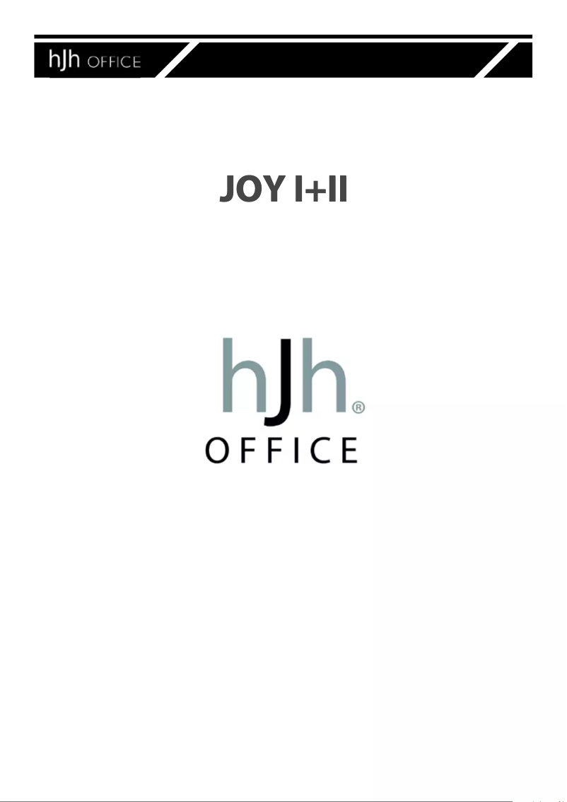 Page 1 de la notice Manuel utilisateur HJH Office JOY I