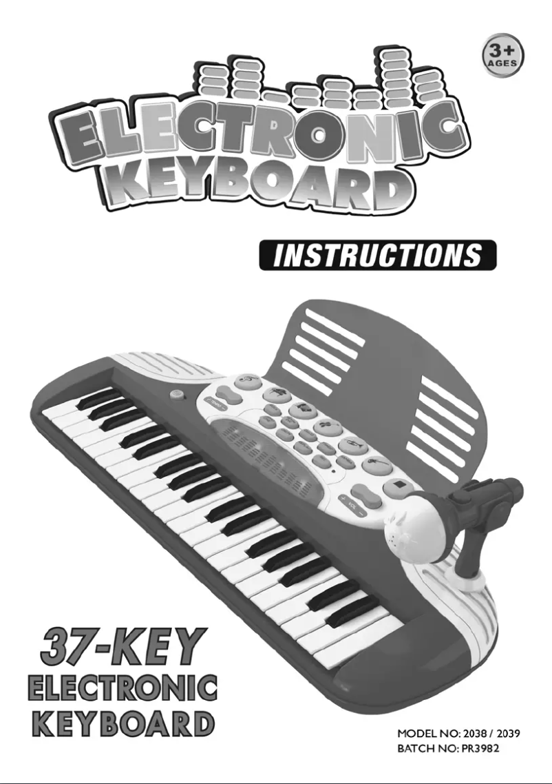 Page 1 de la notice Manuel utilisateur Lenoxx 2038