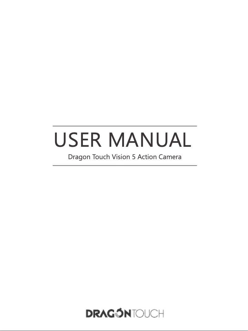 Page 1 de la notice Manuel utilisateur Dragon Touch Vision 5