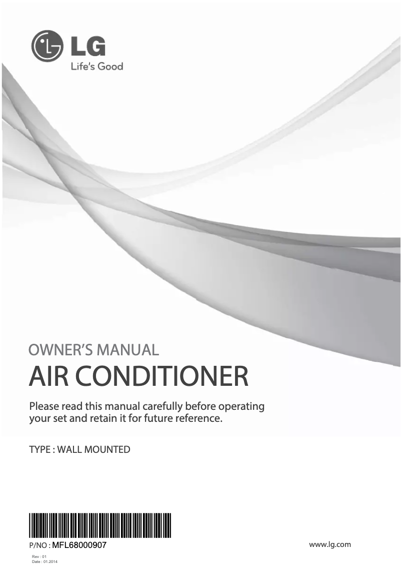 Page 1 de la notice Manuel utilisateur LG HSNC0964NQ9