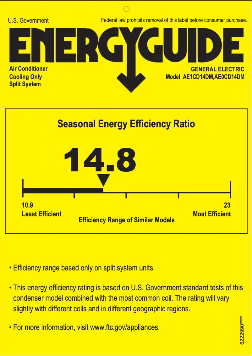 Image de la première page du manuel de l'appareil AE1CD14DM