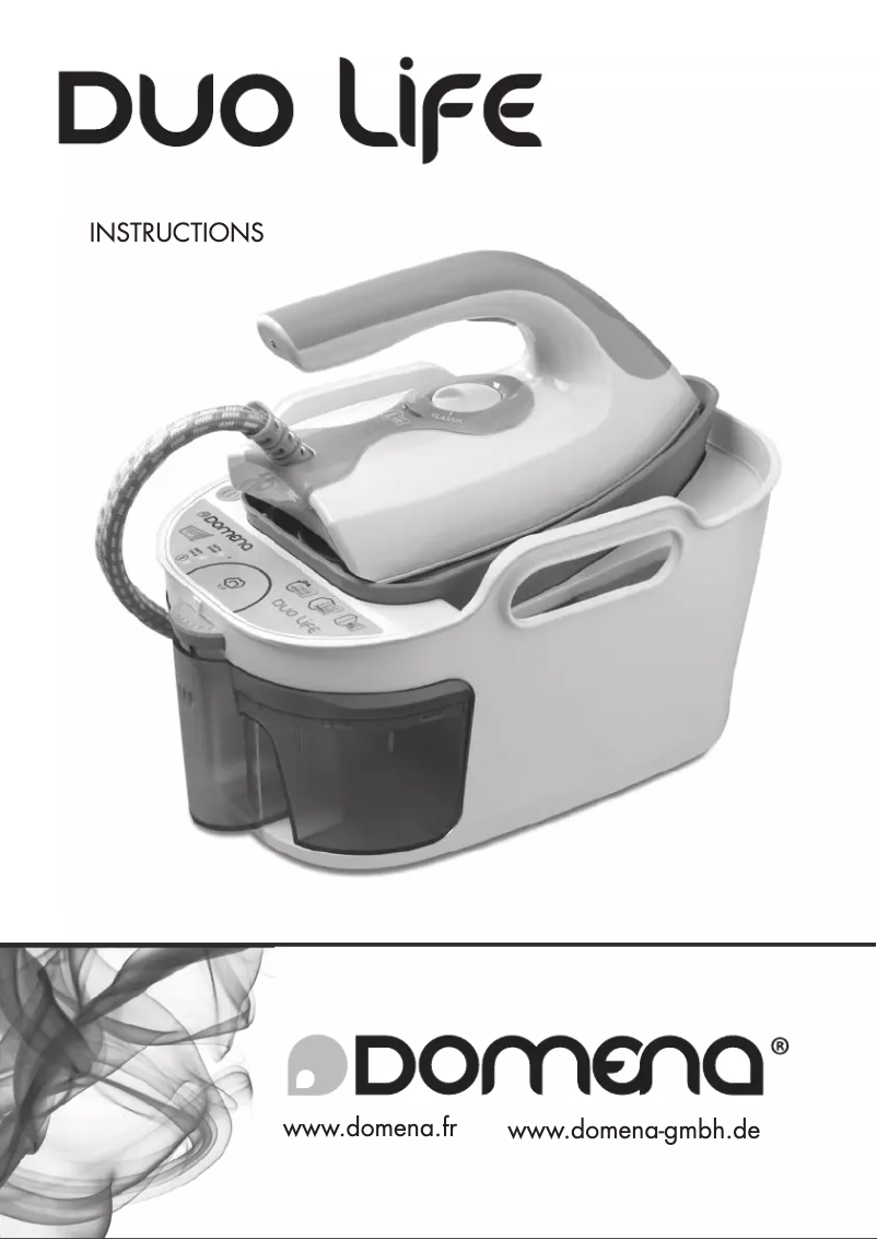 Page 1 de la notice Manuel utilisateur Domena Duo Life