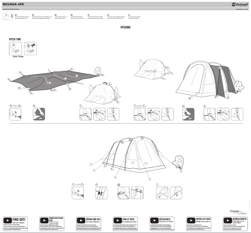 Image de la première page du manuel de l'appareil Nevada 4PE