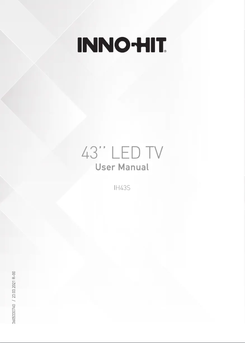 Page 1 de la notice Manuel utilisateur Inno-Hit IH43S