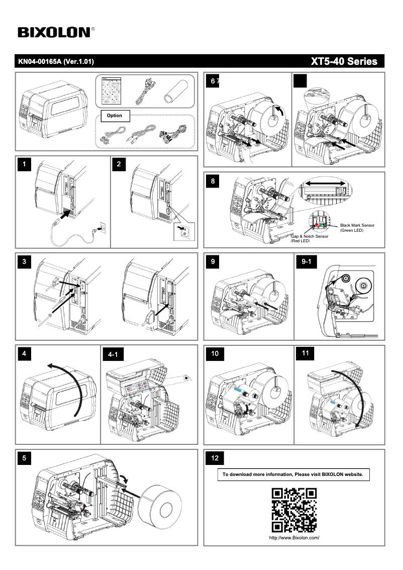 Image de la première page du manuel de l'appareil XT5-40NR