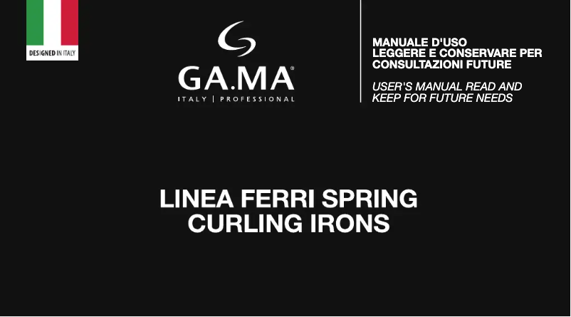 Page 1 de la notice Manuel utilisateur GA.MA Tormalina 19