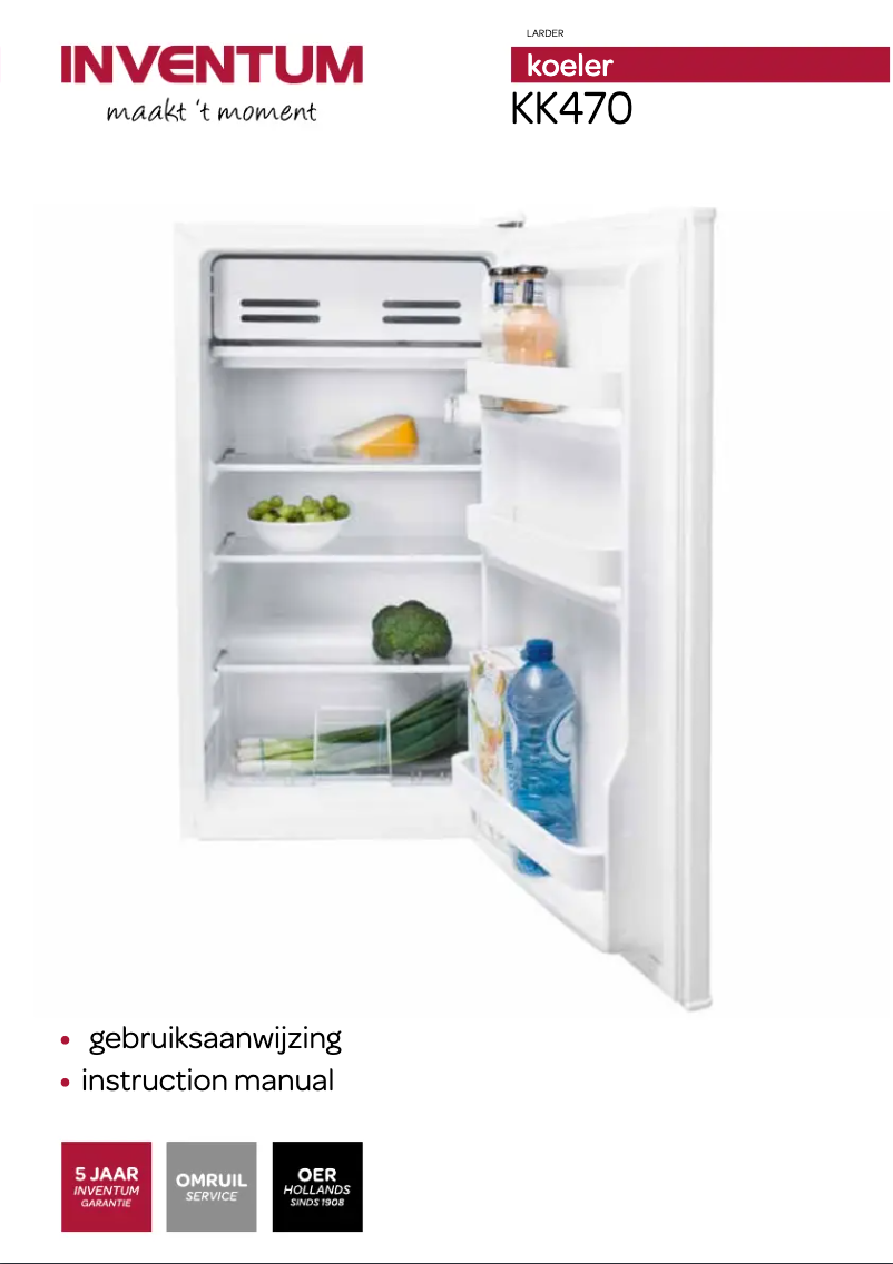 Image de la première page du manuel de l'appareil KK470