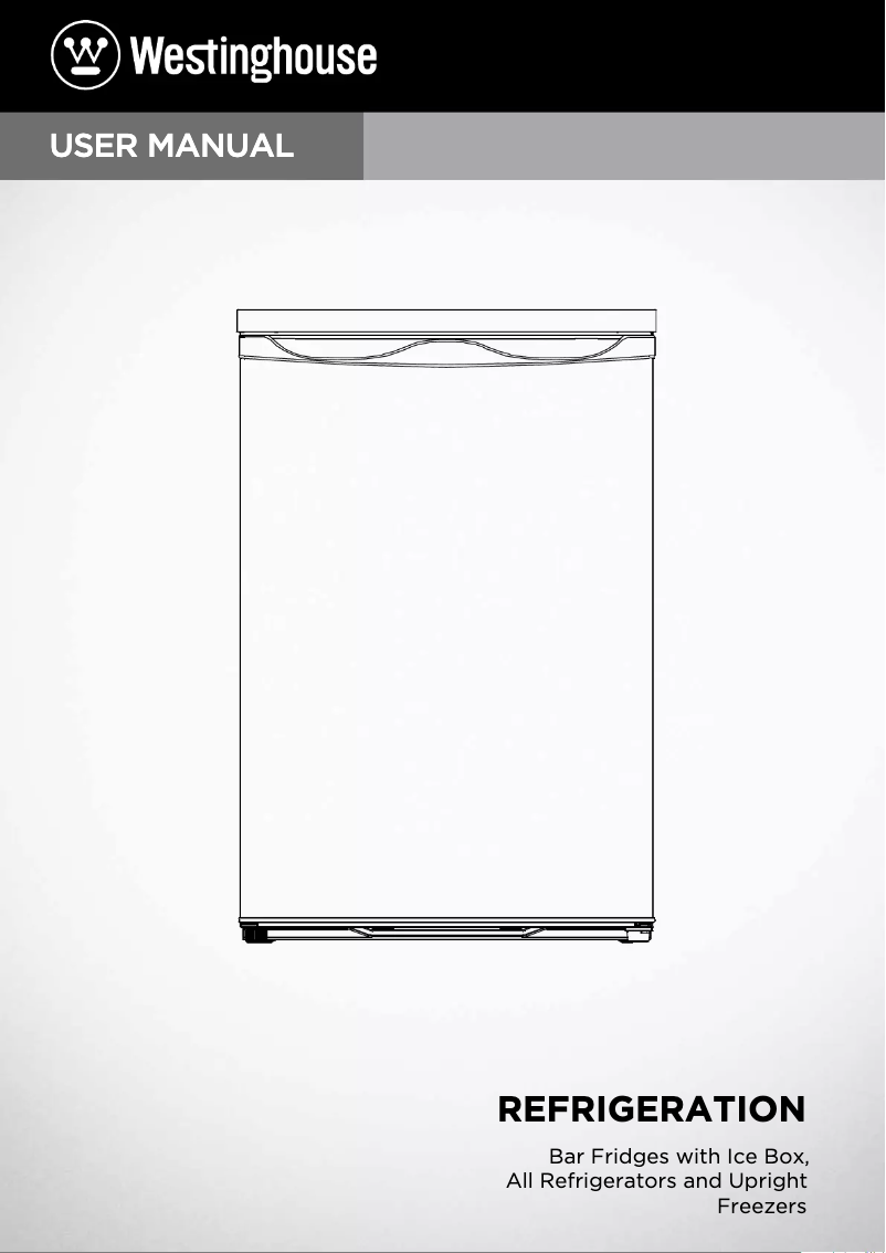 Page 1 de la notice Manuel utilisateur Westinghouse WRM2400WD