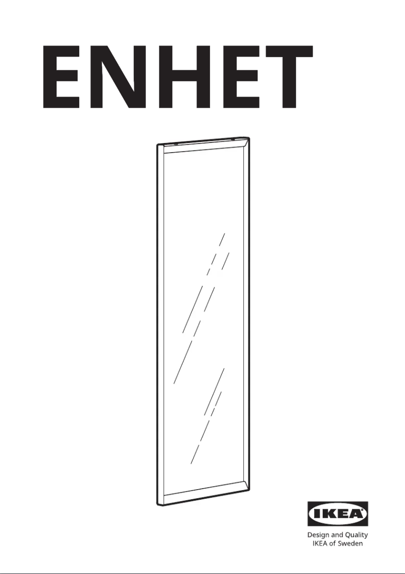 Image de la première page du manuel de l'appareil ENHET 404.490.74