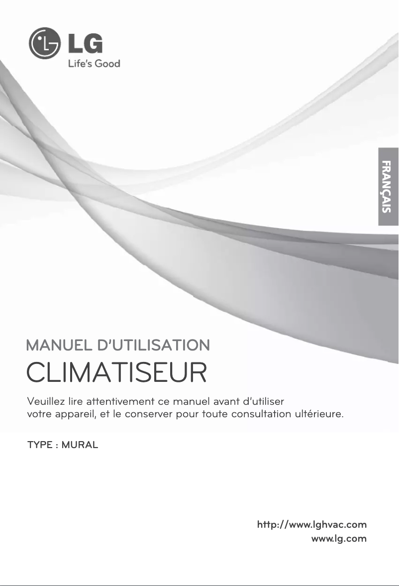 Page 1 de la notice Manuel utilisateur LG LSN161HSV