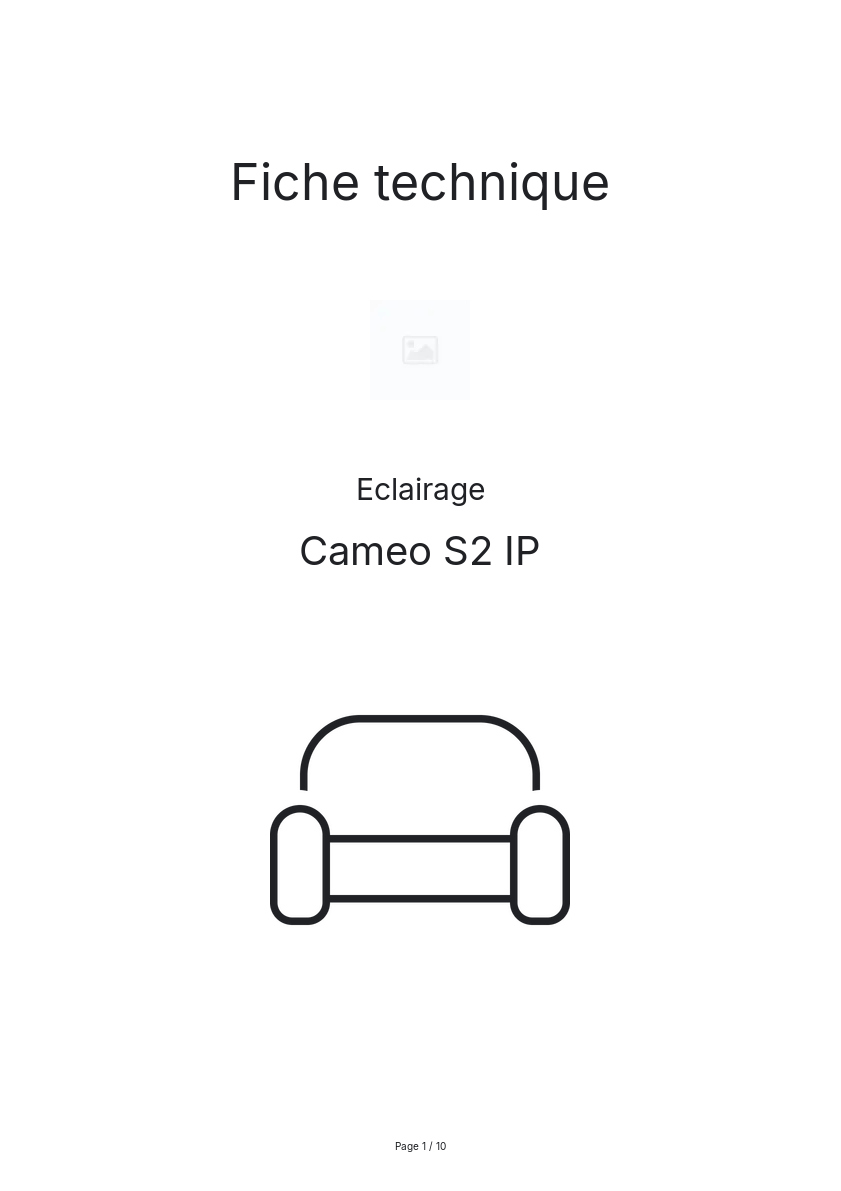 Image de la première page du manuel de l'appareil S2 IP