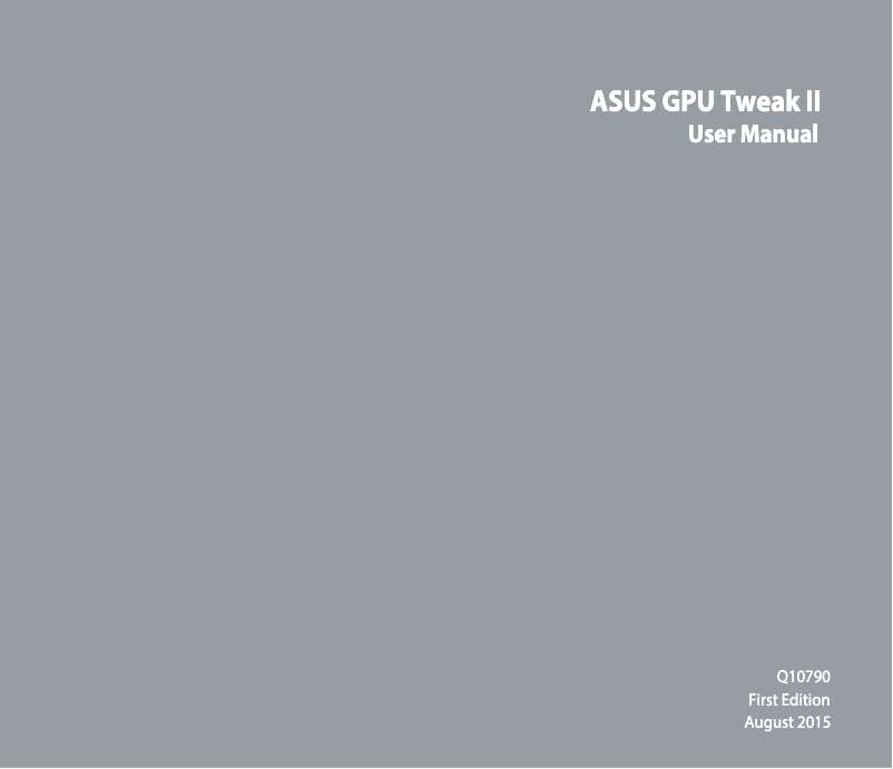 Page n°1 - Manuel utilisateur Asus GTX680-DC2G-4GD5