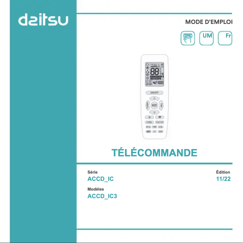Image de la première page du manuel de l'appareil ABD 36K DB