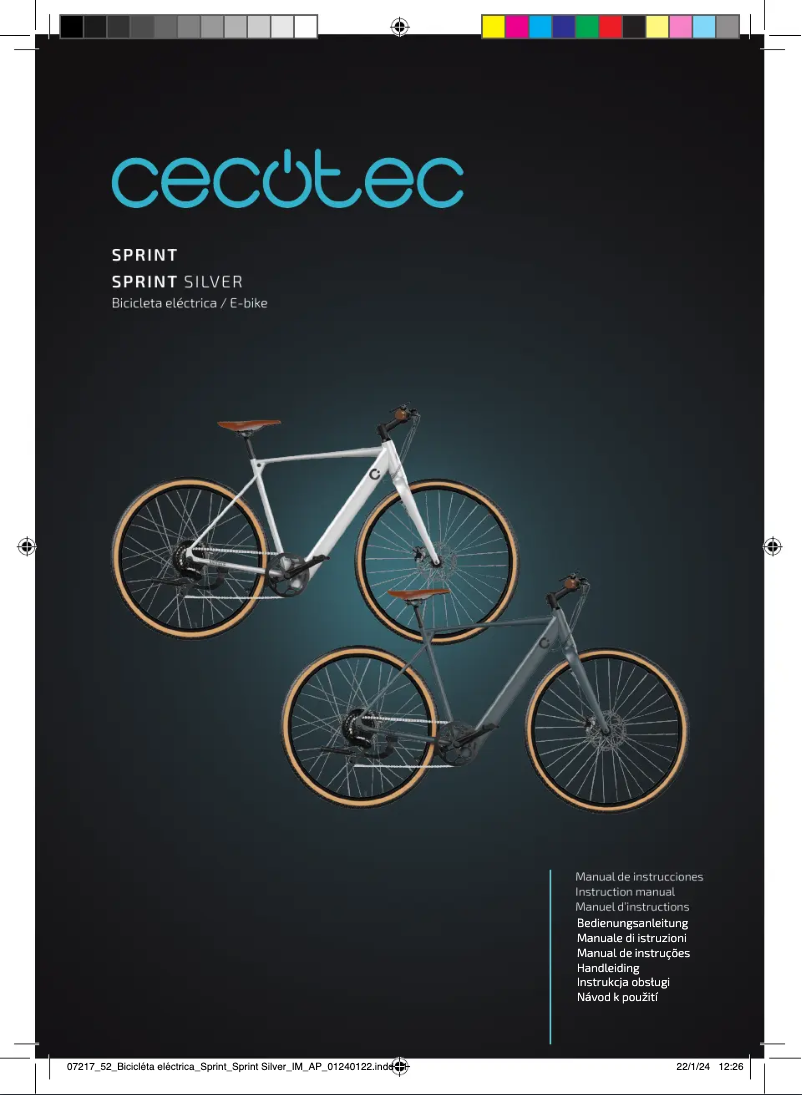 Page 1 de la notice Manuel utilisateur Cecotec Sprint