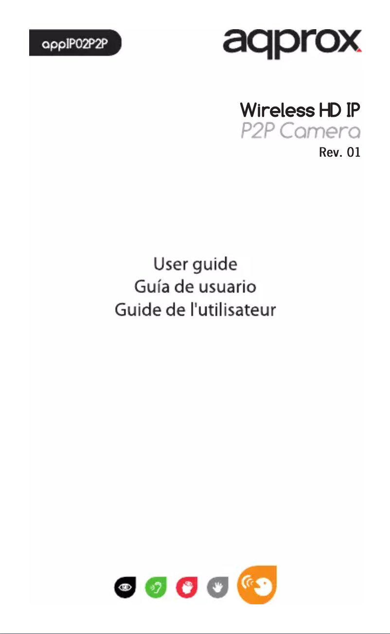 Image de la première page du manuel de l'appareil APPIP02P2P