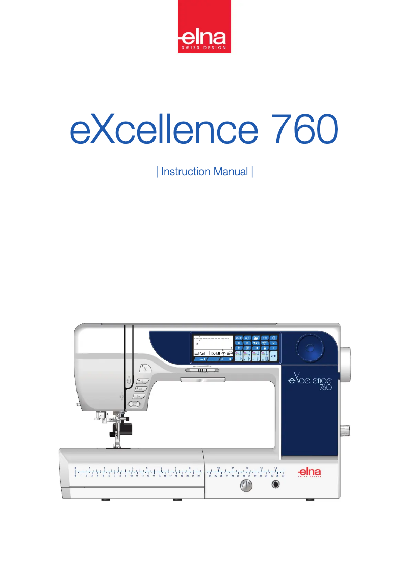 Image de la première page du manuel de l'appareil eXcellence 760