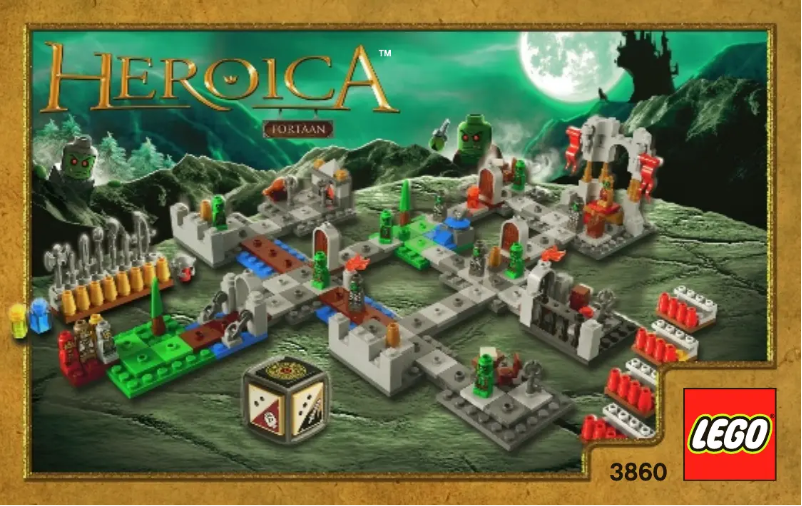 Page 1 de la notice Manuel utilisateur Lego Heroica Castle Fortaan