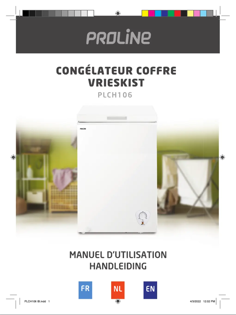 Image de la première page du manuel de l'appareil PLCH106