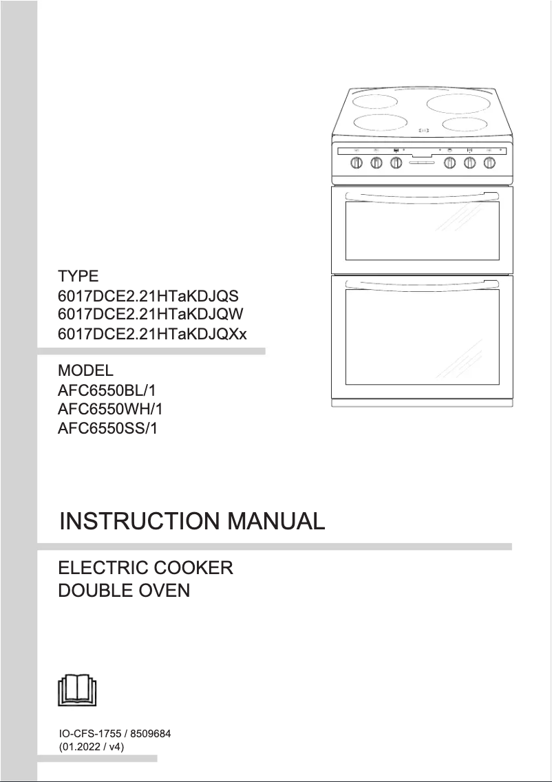 Página 1 del manual Manual de usuario Amica AFC6550WH
