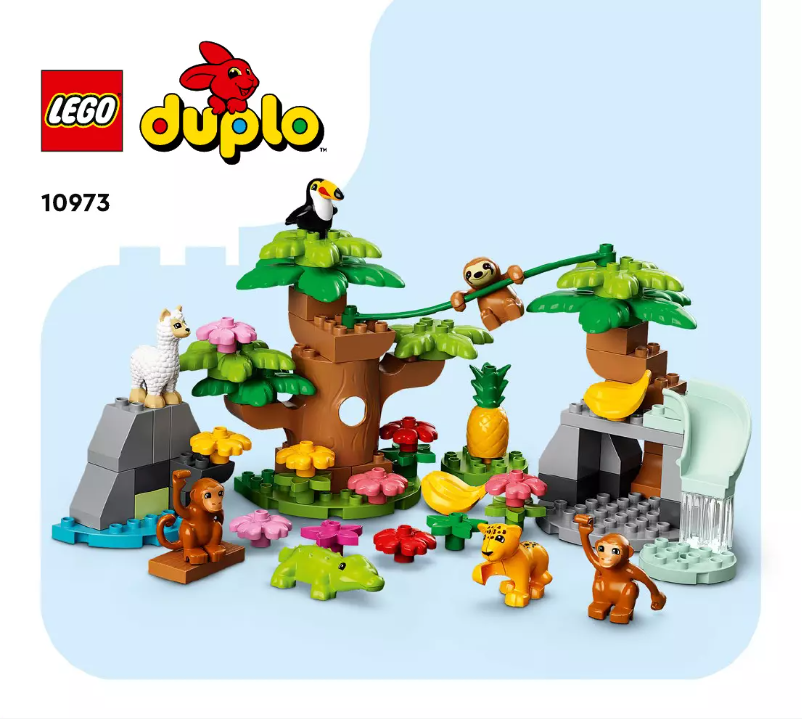 Page 1 of the manual User Manual Lego Duplo 10973