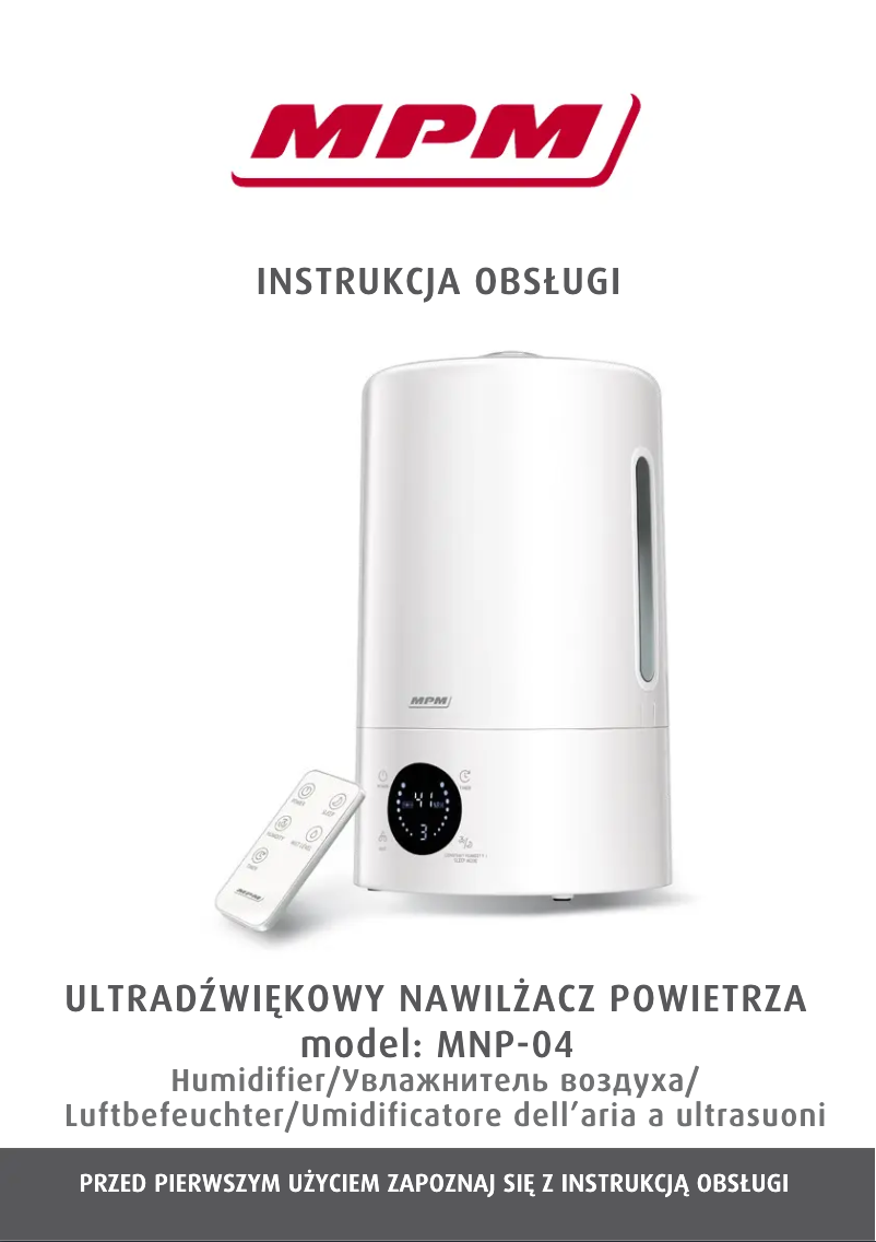 Page n°1 - Manuel utilisateur MPM MNP-04