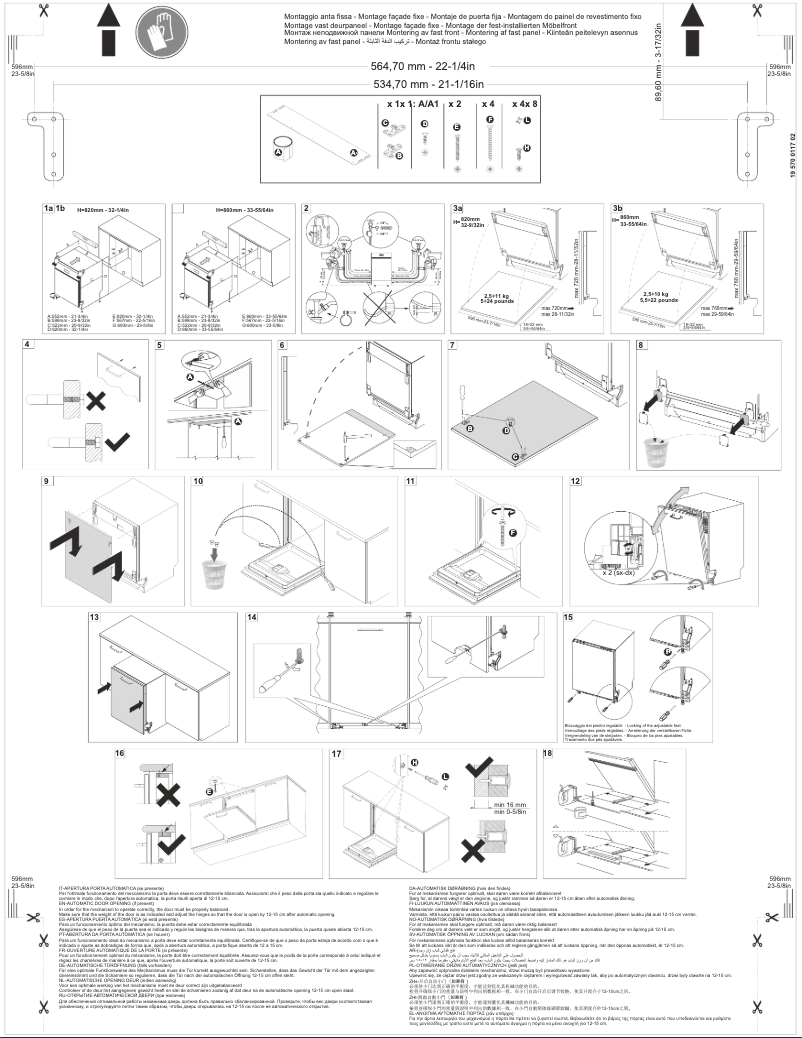 Page n°1 - Manuel utilisateur Smeg STL7235L
