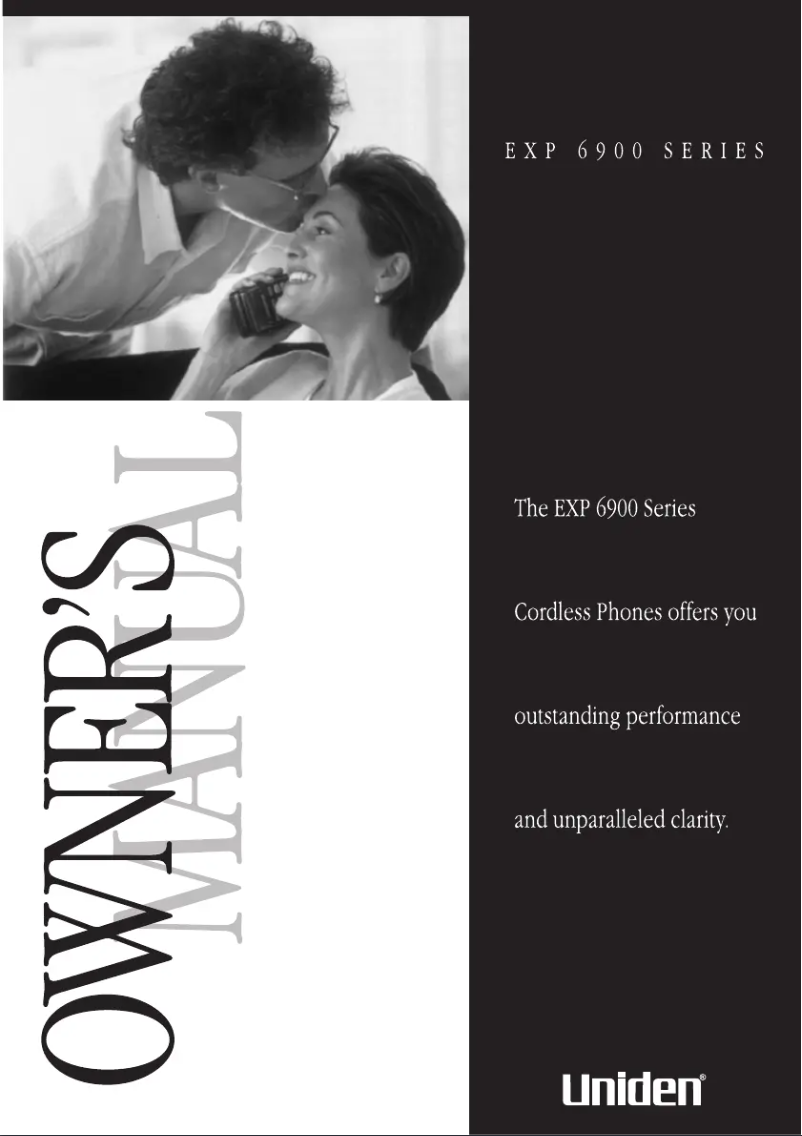 Imagen de la primera página del manual del dispositivo EXP 6900