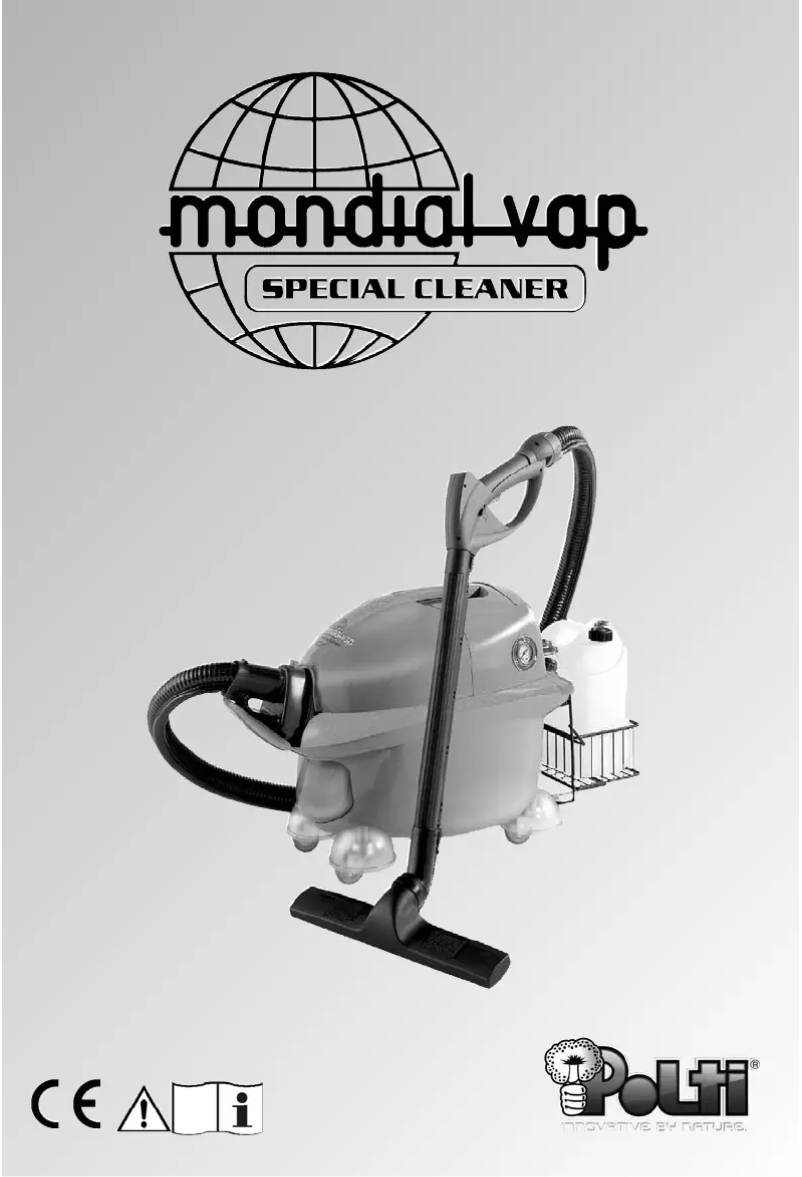 Page n°1 - Manuel utilisateur Polti Mondial VAP Special Cleaner