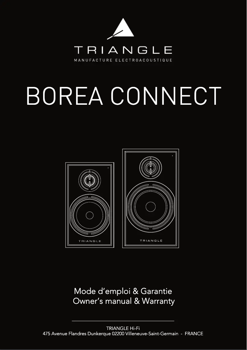 Image de la première page du manuel de l'appareil Borea BR02