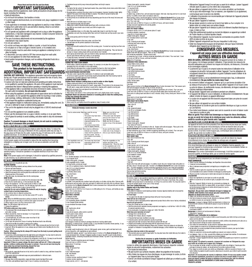 Image de la première page du manuel de l'appareil SL5470C