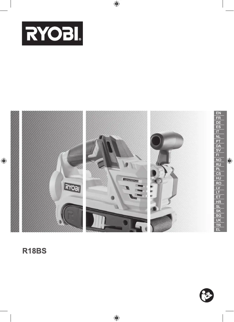 Page 1 de la notice Manuel utilisateur RYOBI One+ R18BS