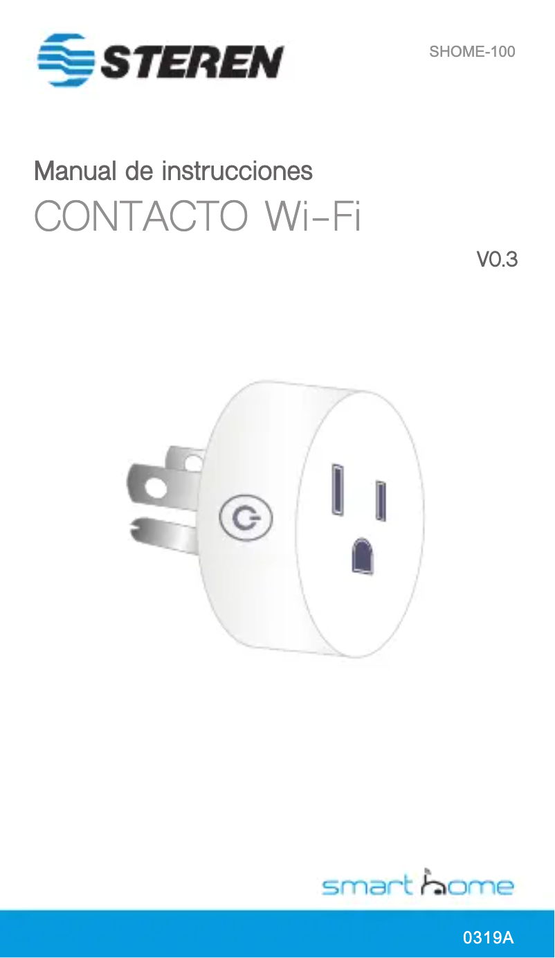 Page 1 de la notice Manuel utilisateur Steren SHOME-100