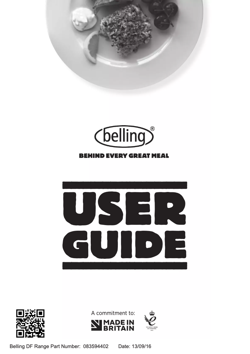 Page n°1 - Manuel utilisateur Belling Kensington 90DF