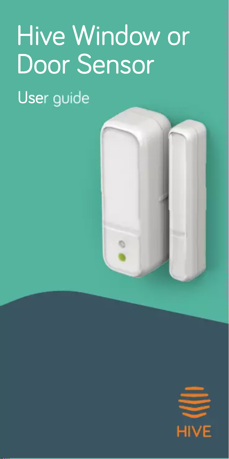 Image de la première page du manuel de l'appareil Window or Door Sensor