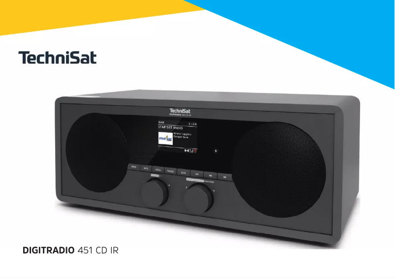 Image de la première page du manuel de l'appareil Digitradio 451 CD IR