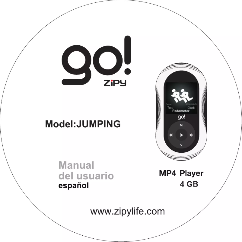 Page 1 de la notice Manuel utilisateur Zipy GO Jumping