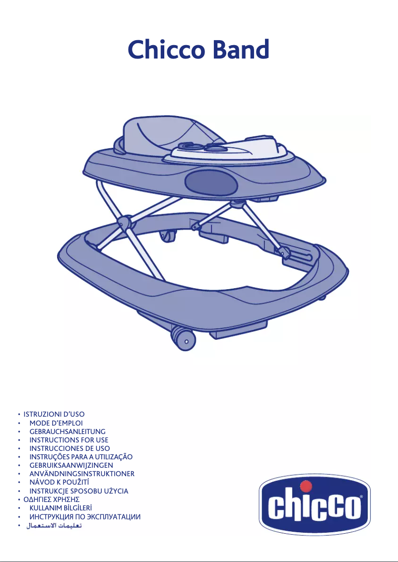Imagen de la primera página del manual del dispositivo Band
